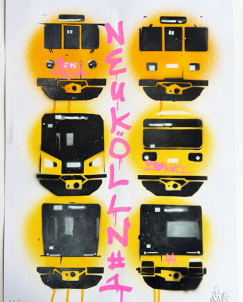 FiNO91  "U-Bahn Fronten" Neukölln Edition II